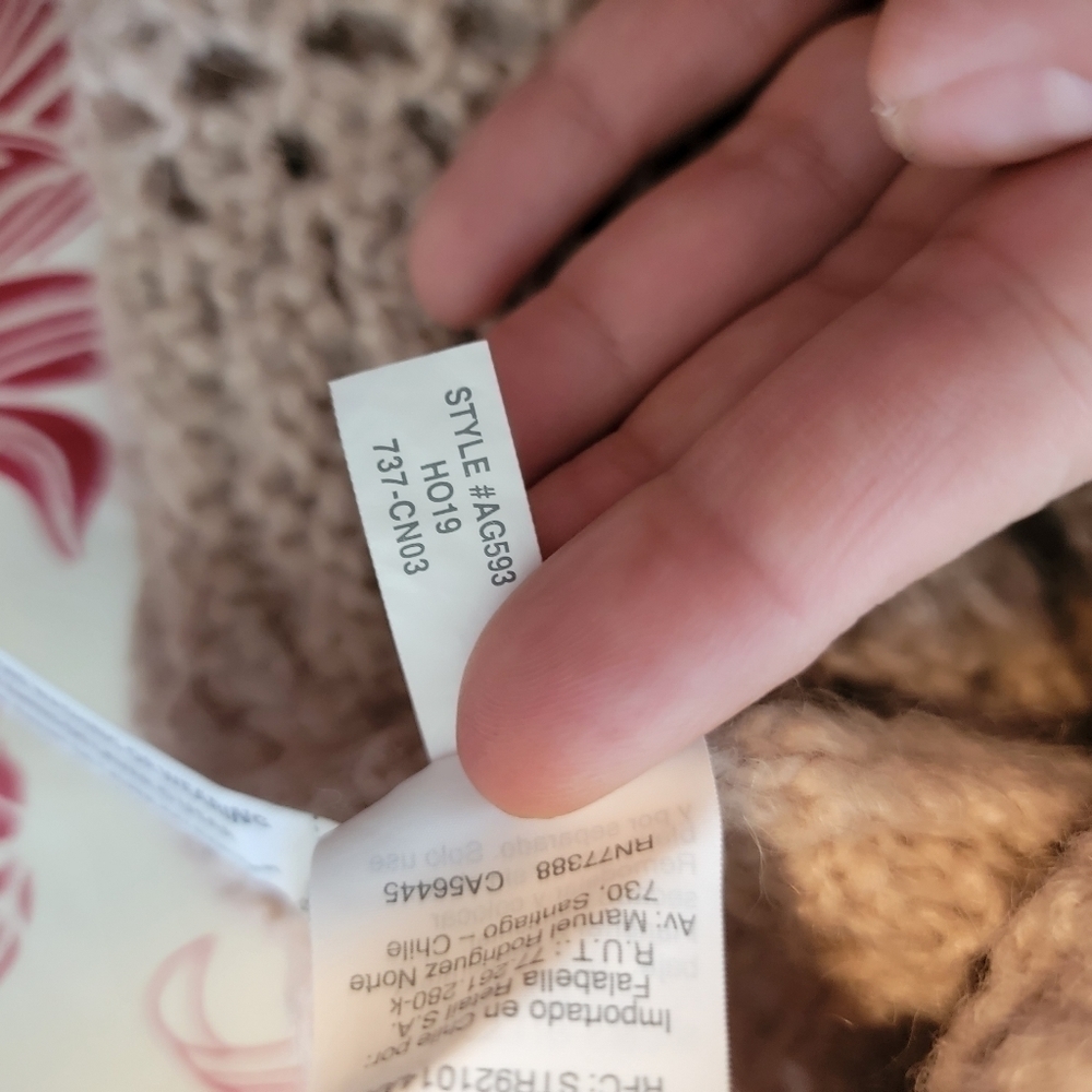 Madewell Beige Open-Knit Crewneck Sweater - Picture 7 of 10